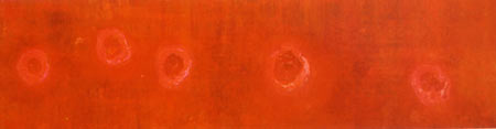 Petra Lemmerz, aus der Serie Entoptik, 1996, 63 x 226 cm